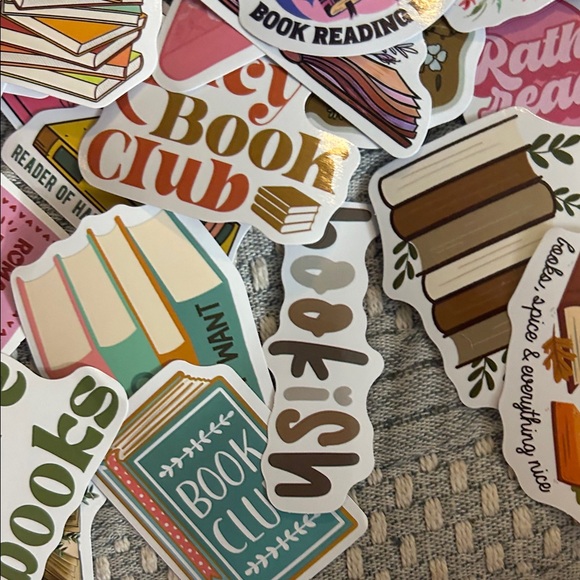 Colorful Book-Themed Sticker Set (40) - Picture 7 of 7